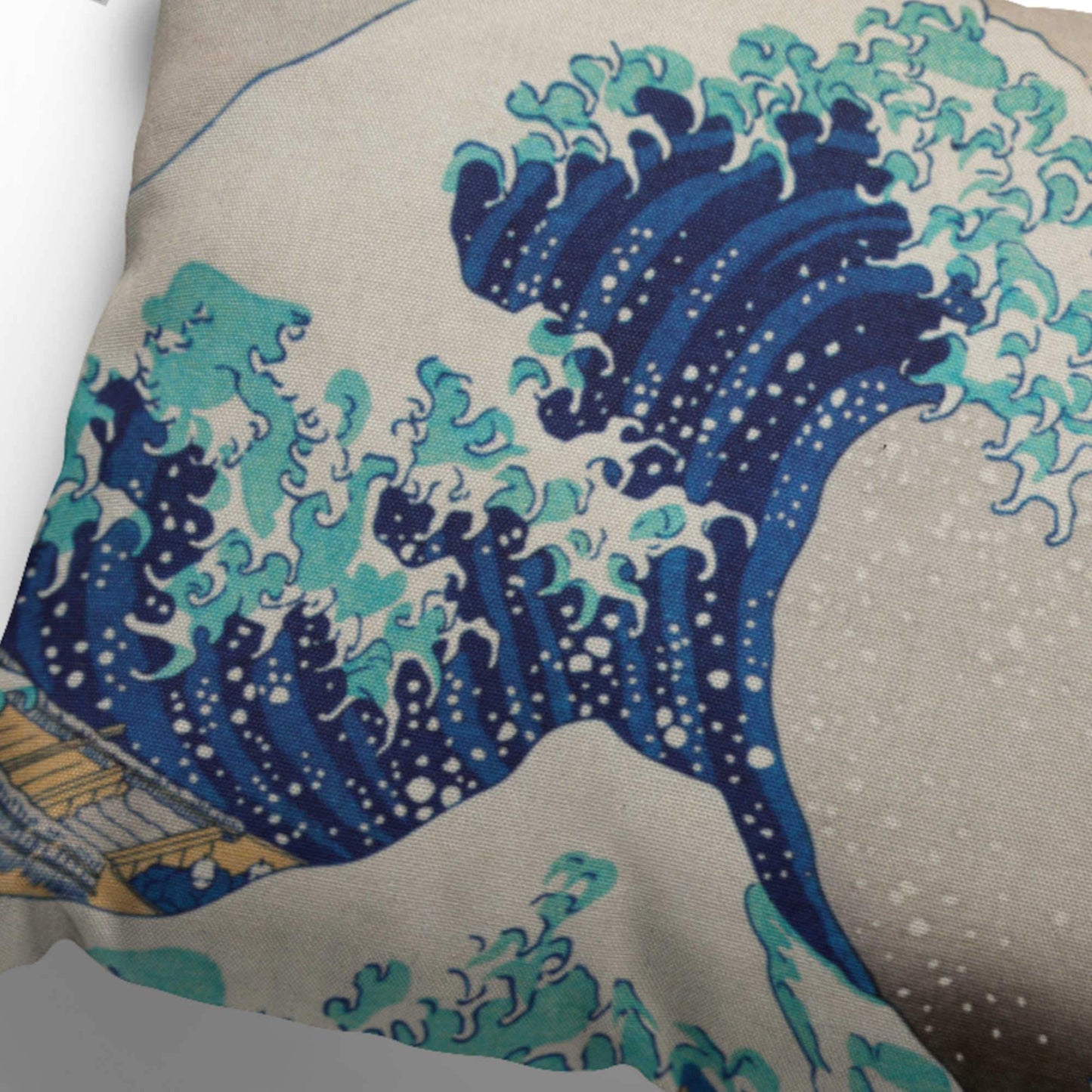 Premium Quality Dog Bed with Removable Washable Pillow Cover | Katsushika Hokusai, The Great Wave off Kanagawa. [FREE US SHIPPING] Dog Beds Pets on Merch 