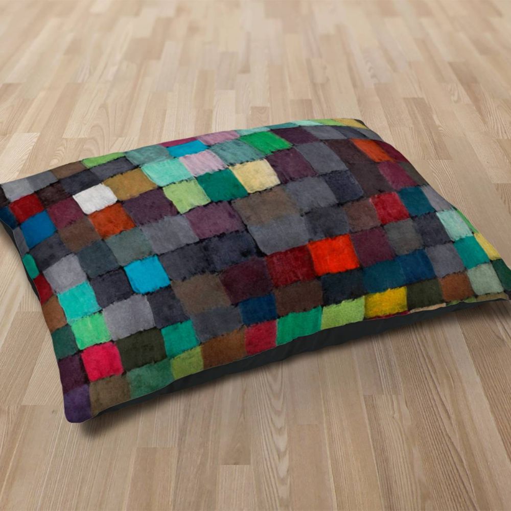 Premium Quality Dog Bed with Removable Washable Pillow Cover | May Picture by Paul Klee. [FREE US SHIPPING] Dog Beds Pets on Merch 