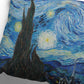 Premium Quality Dog Bed with Removable Washable Pillow Cover | The Starry Night by Vincent Van Gogh. [FREE US SHIPPING] Dog Beds Pets on Merch 